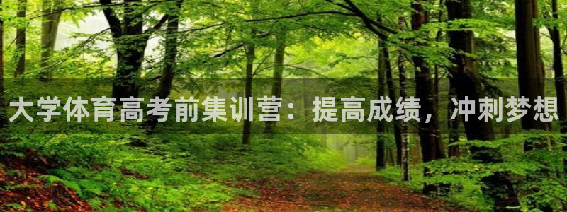 焦点娱乐app下载官网苹果版：大学体育高考前集训营：