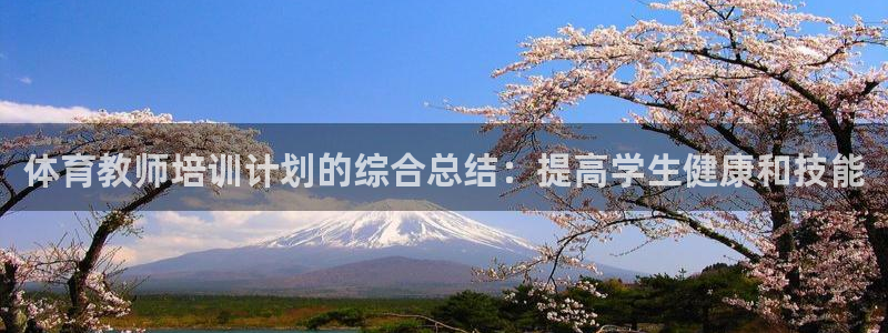 焦点娱乐app下载苹果版：体育教师培训计划的综合总结