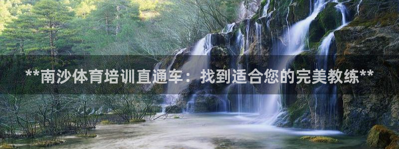焦点娱乐怎么找导师：**南沙体育培训直通车：找到适合