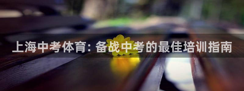焦点娱乐传媒：上海中考体育: 备战中考的最佳培训指南