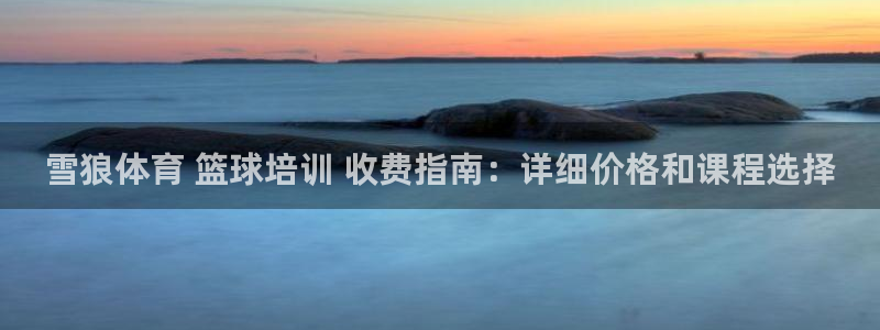 焦点娱乐平台章7O777：雪狼体育 篮球培训 收费指
