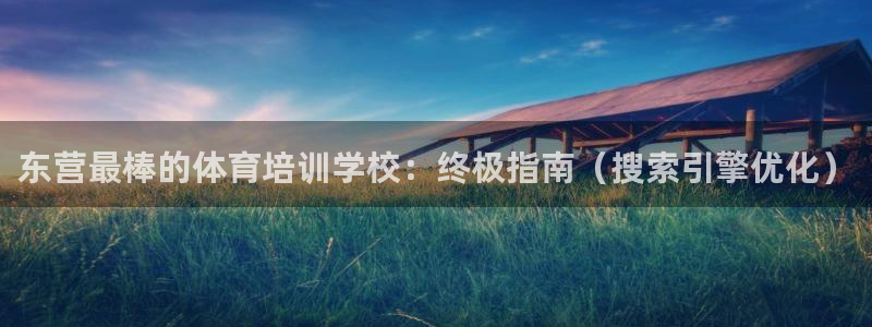 焦点娱乐黑平台曝光：东营最棒的体育培训学校：终极指南