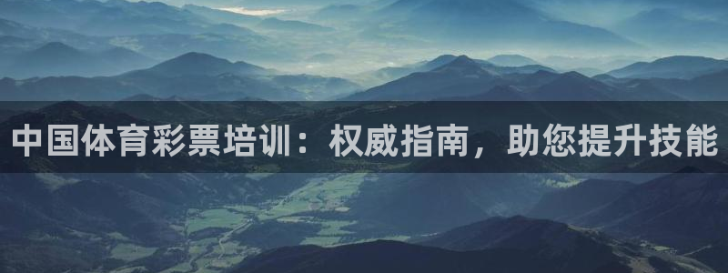 焦点娱乐官方网站入口在线观看：中国体育彩票培训：权威指南，助