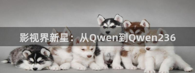 黑蚂蚁影视视频电视剧大全：影视界新星：从Qwen到Qwen236